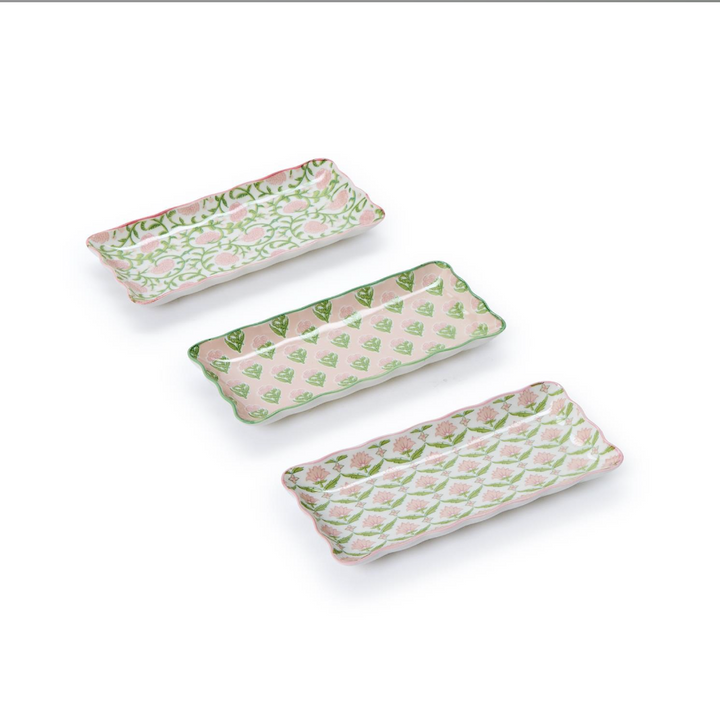 Scalloped Edge Trinket Tray 3 Designs