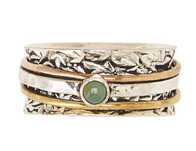 Rotating Metal Rings in GB Asst 3 Styles 2 Sizes