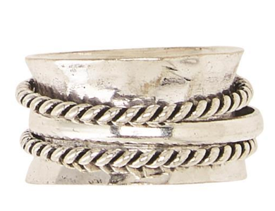 Rotating Metal Rings in GB Asst 3 Styles 2 Sizes