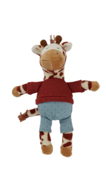 Plush Animal in Clothes, 4 Styles