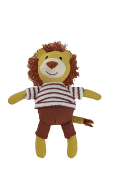 Plush Animal in Clothes, 4 Styles