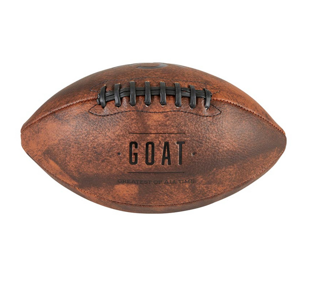 Vintage hotsell leather football