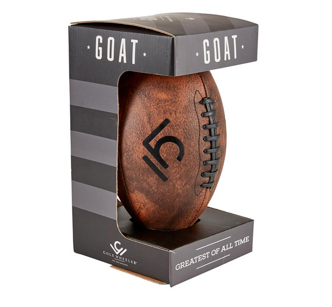 G.O.A.T. Vintage Leather Football