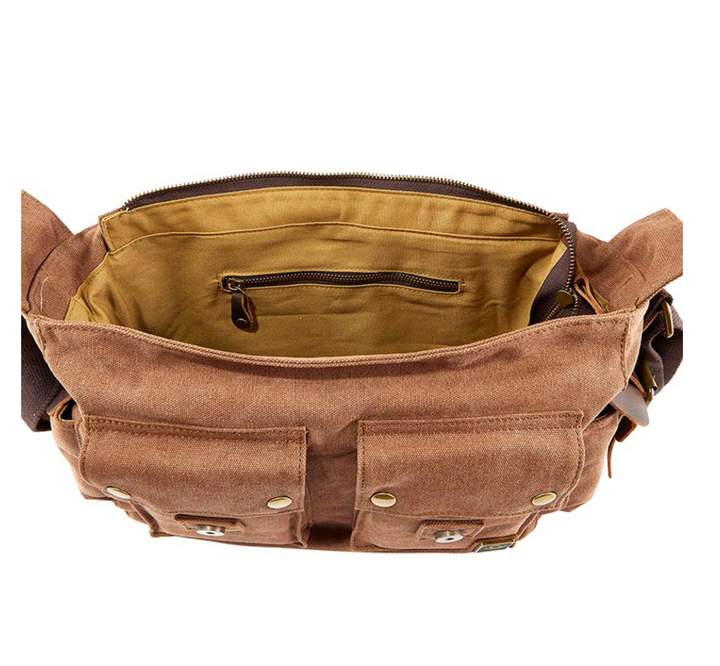 Canvas Messenger Bag