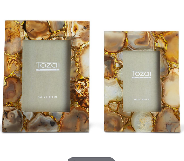 HCM011-S2 Amber Agate Frame