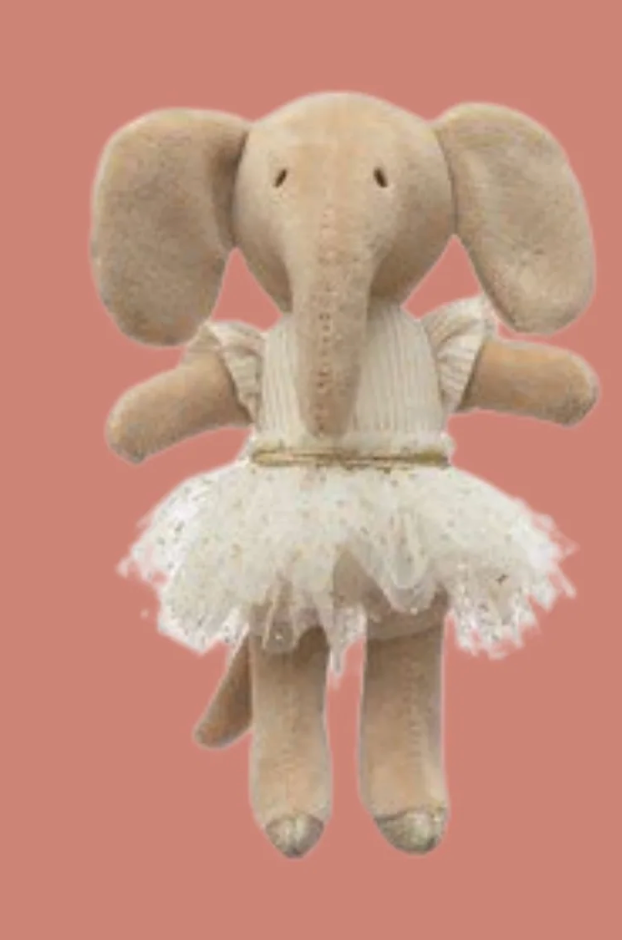 Plush Ballerina Animal, 5 Styles