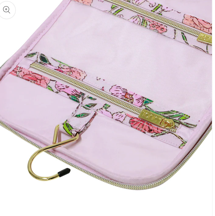 Essential Hanging Cosmetic Bag- Fleur Rose