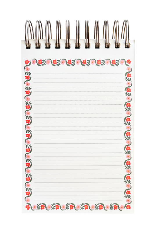 Delphine Desktop Spiral Notepad