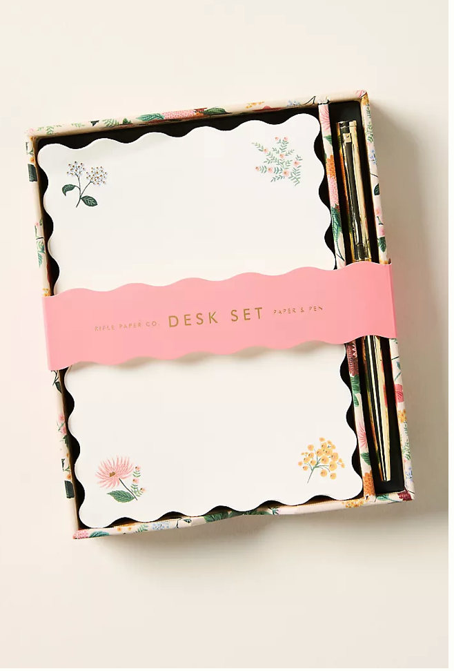 Dahlia Note Writing Set