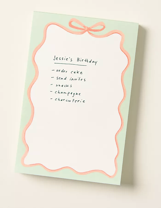 Ribbon Notepad