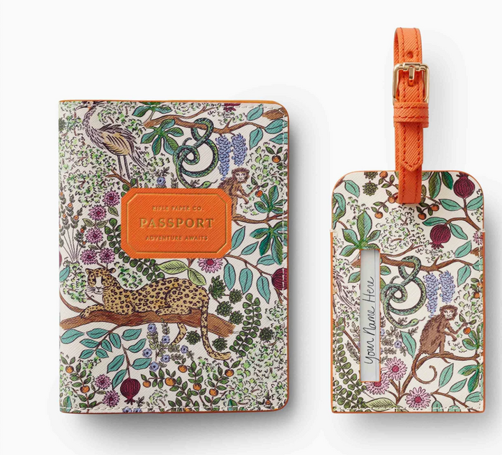 Safari Passport & Luggage Tag Set