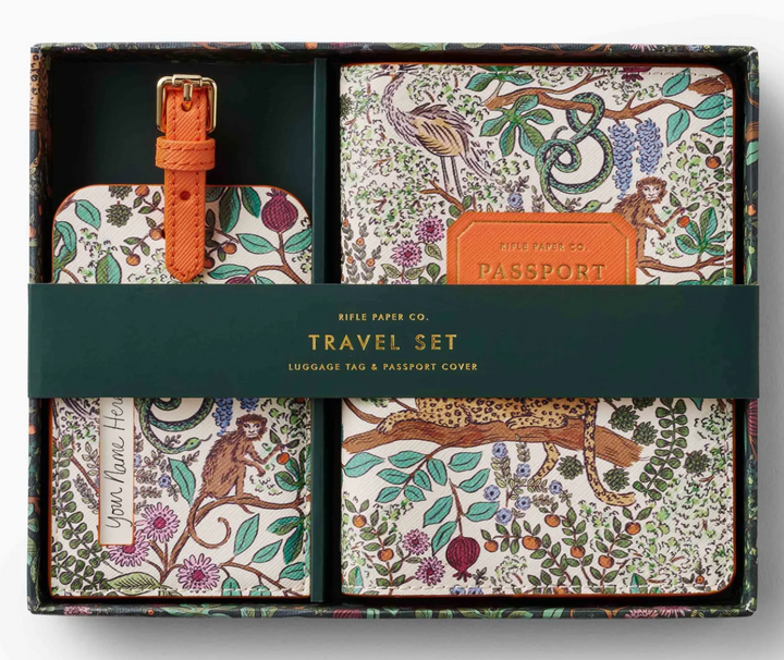 Safari Passport & Luggage Tag Set