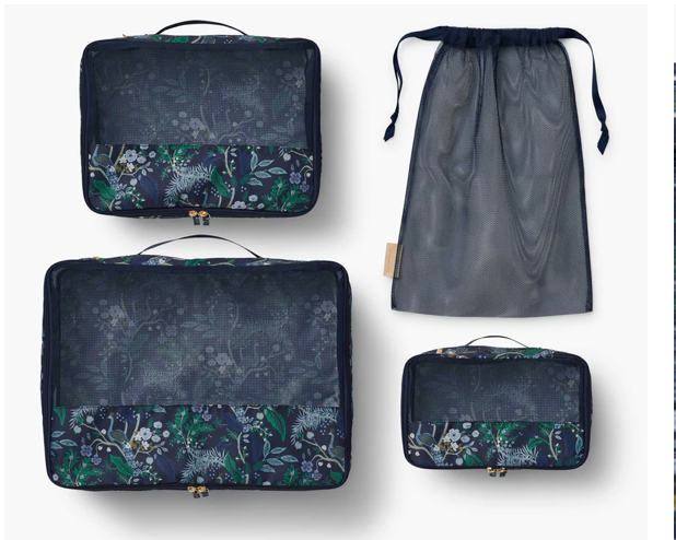 Peacock Packing Cube Set of 4