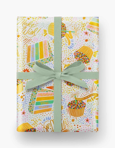 Birthday Cake Continuous Wrap