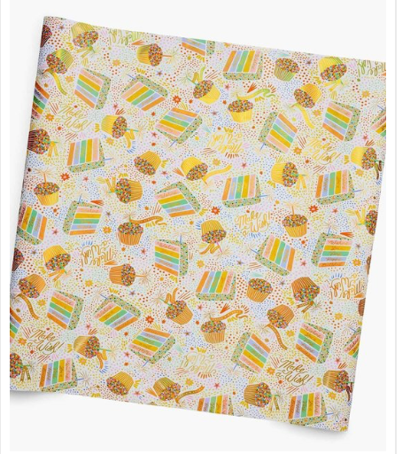 Birthday Cake Continuous Wrap