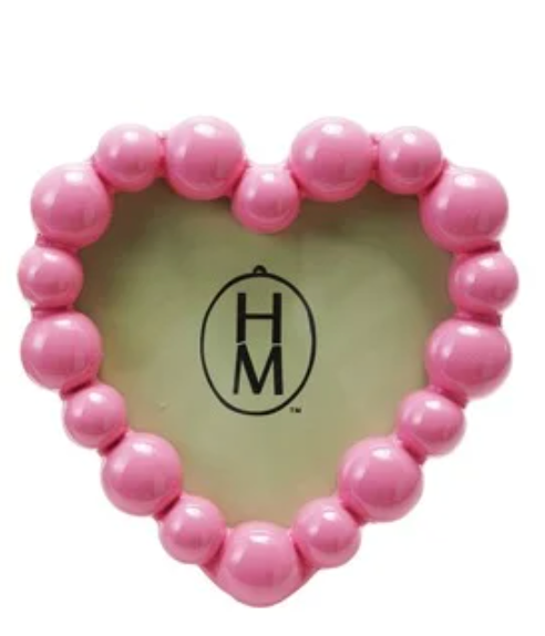 5-3/4"W MDF Heart Shaped Frames