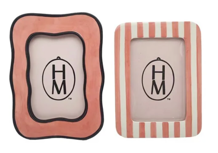 8-1/4"H Stoneware Photo Frame