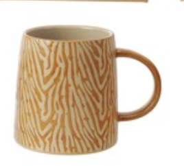3-3/4" Rd 14 oz. Stoneware Mugs