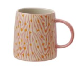 3-3/4" Rd 14 oz. Stoneware Mugs