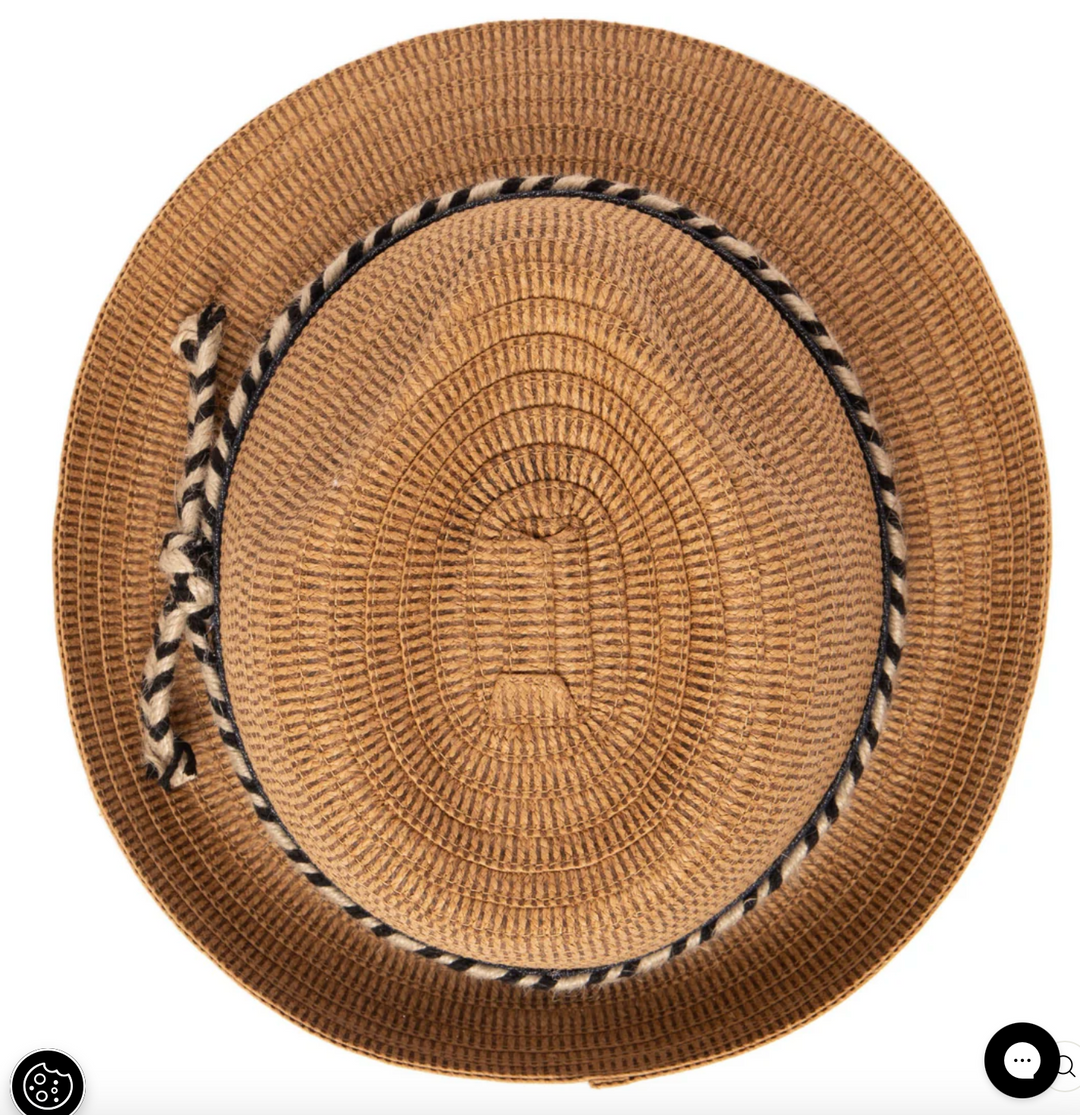 Paperbraid Stingy Brim Fedora