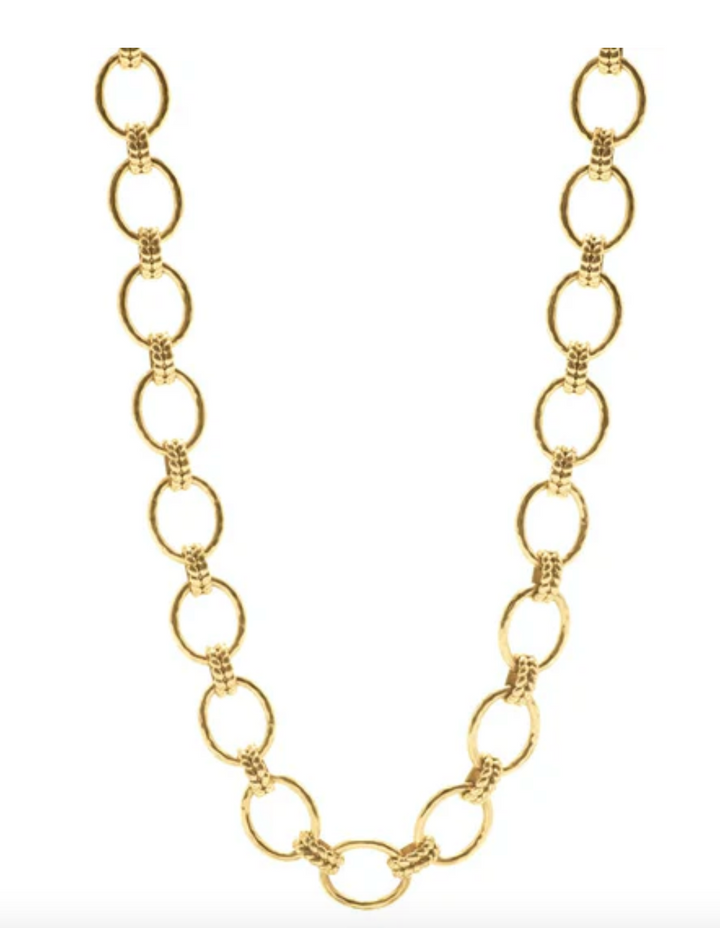 Cleopatra Small Link Necklace- Gold