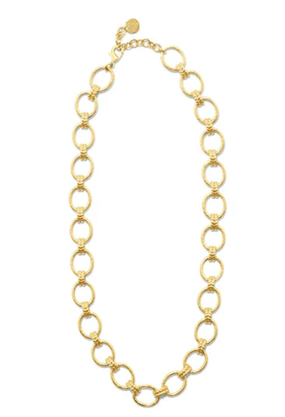 Cleopatra Small Link Necklace- Gold