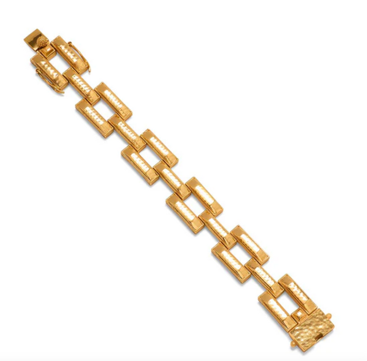 Pathway Link Bracelet, 7.5"- Gold