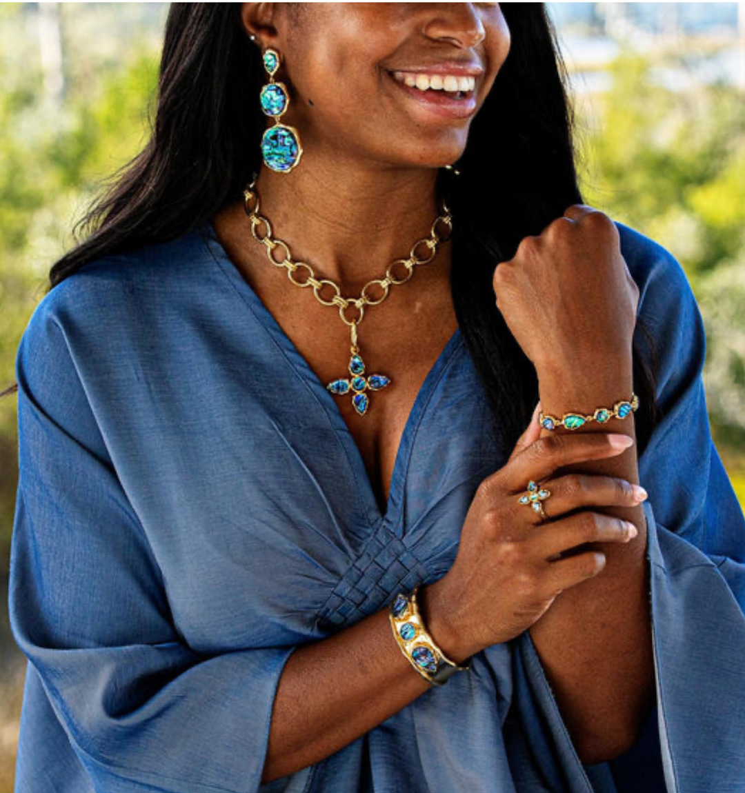 Aurora Cuff- Abalone