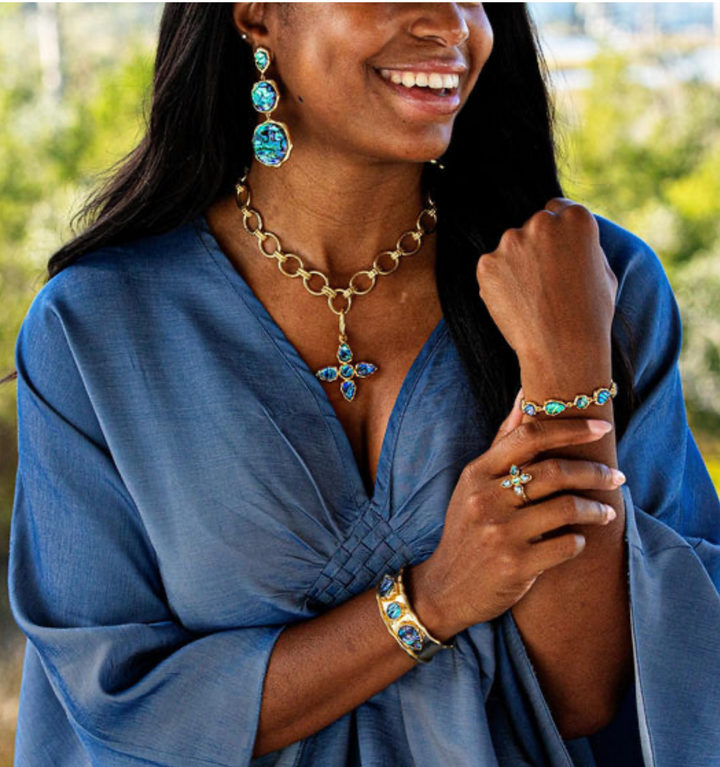 Aurora Cuff- Abalone