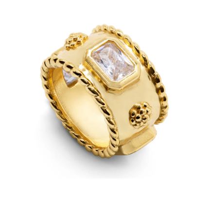 Berry Band, Clear Cubic Zirconia