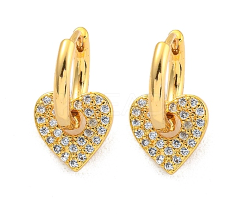 Earring Huggie Real 18K plated