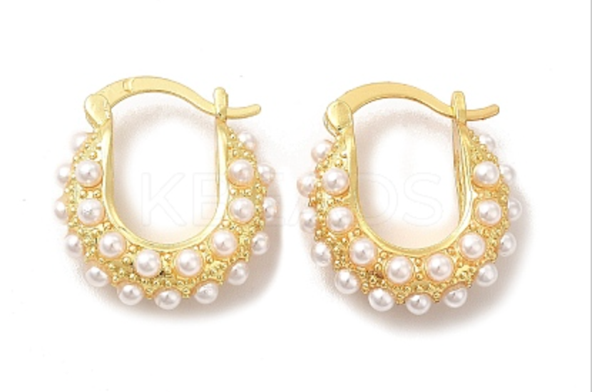 Earring Huggie Real 18K plated