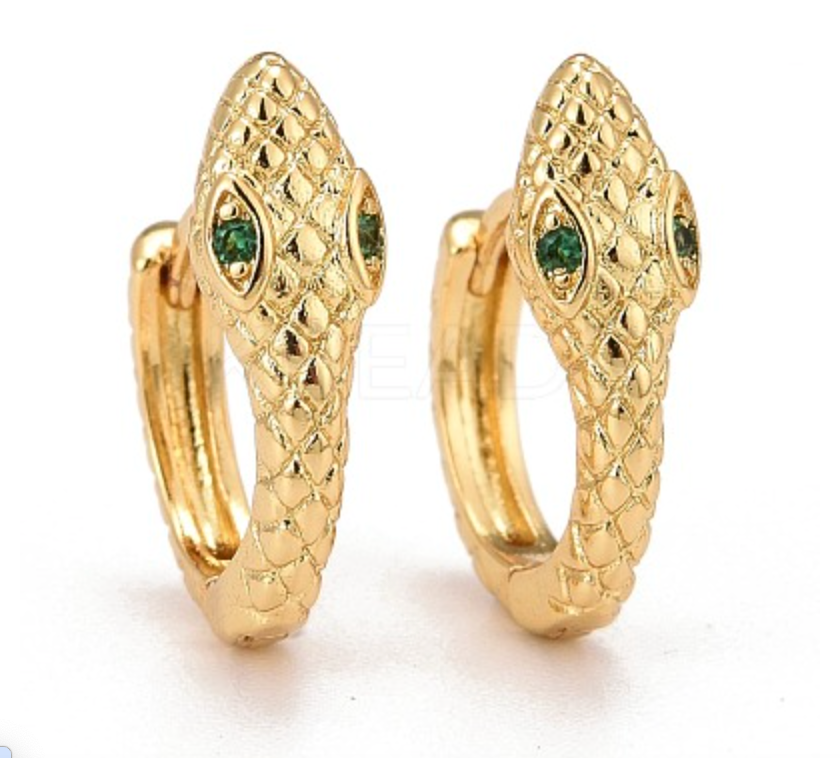 Earring Huggie Real 18K plated