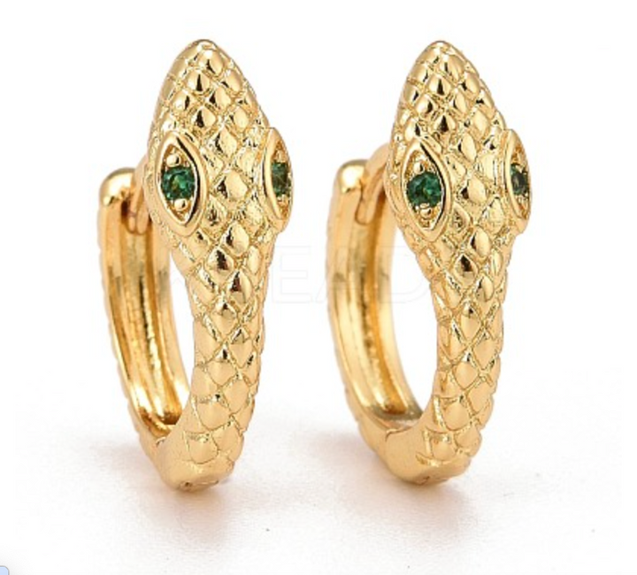 Earring Huggie Real 18K plated