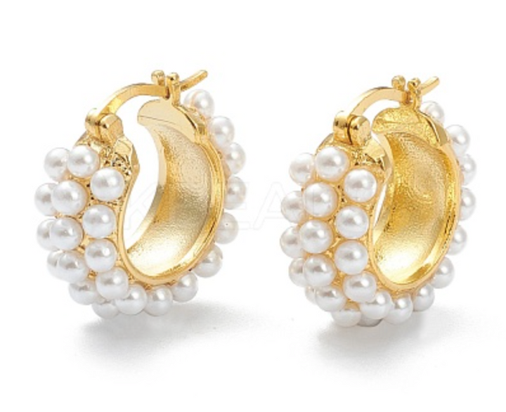 Earring Huggie Real 18K plated