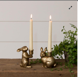 Oaks Apparel Bunny Candle Holder