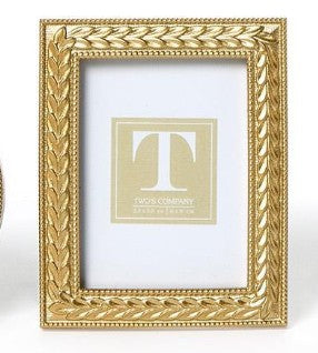 Laurel Wreath Gold Photo Frames-4 Styles