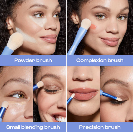 Overachiever Brush 4-in-1 Makeup Brush