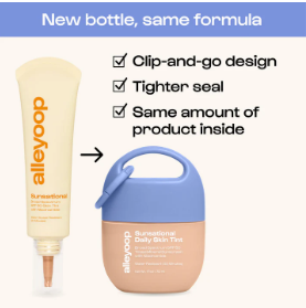 Sunsational Daily Skin Tint Broad Spectrum SPF 50 Tinted Mineral Sunscreen with Niacinamide