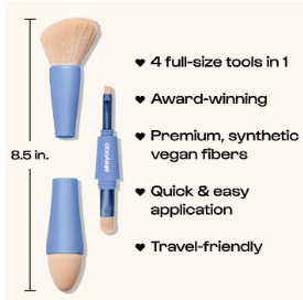 Multi-Tasker Brush Allure & Elle award-winning 4-in-1 brush