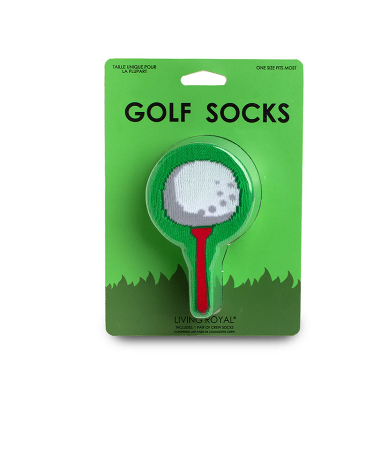 Golf 3D Crew Socks