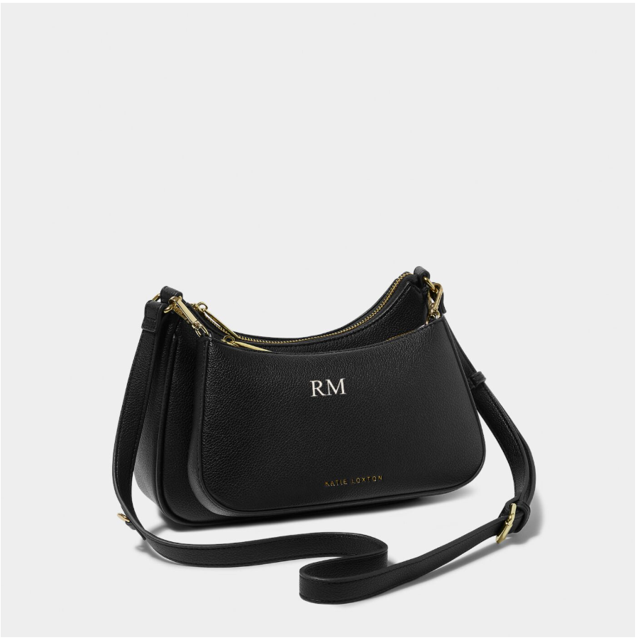 ARIA SCOOP CROSSBODY BAG | Black |
