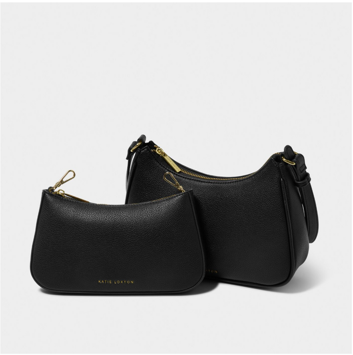 ARIA SCOOP CROSSBODY BAG | Black |