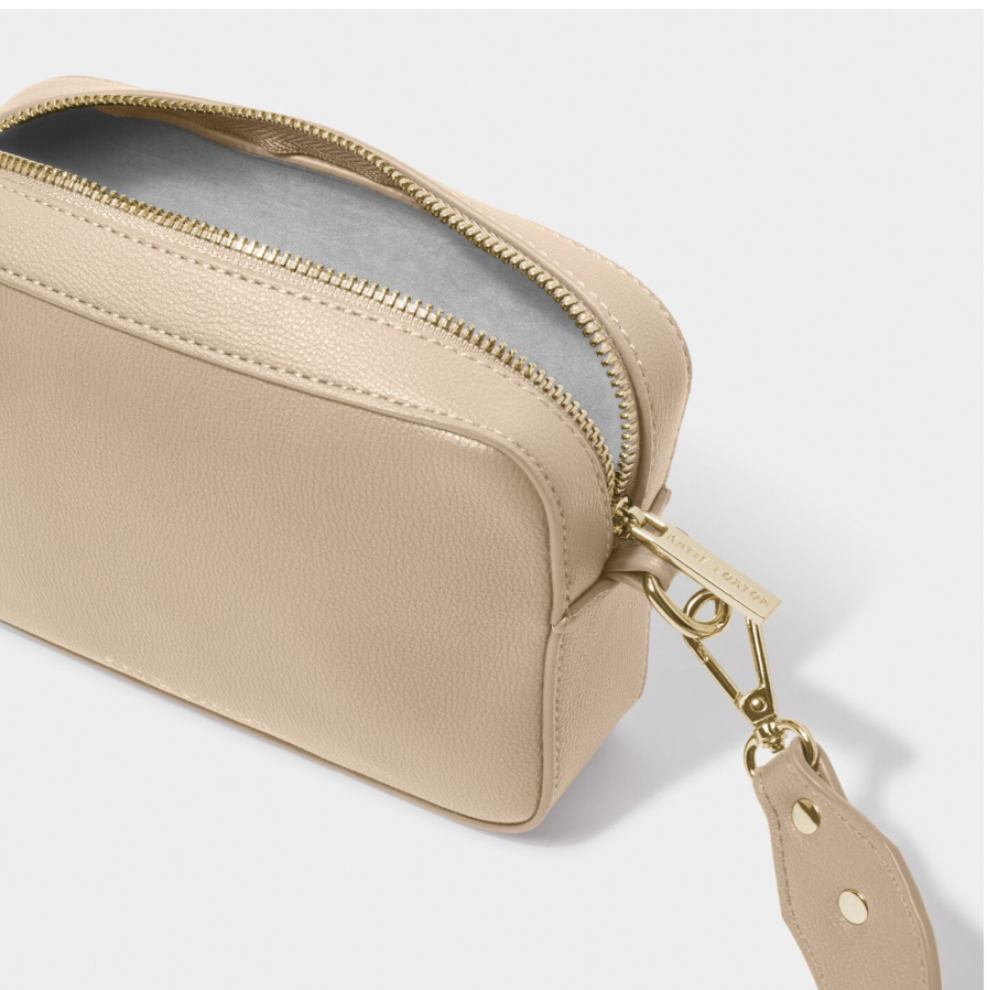ZANA MINI CROSSBODY BAG | Light Taupe |