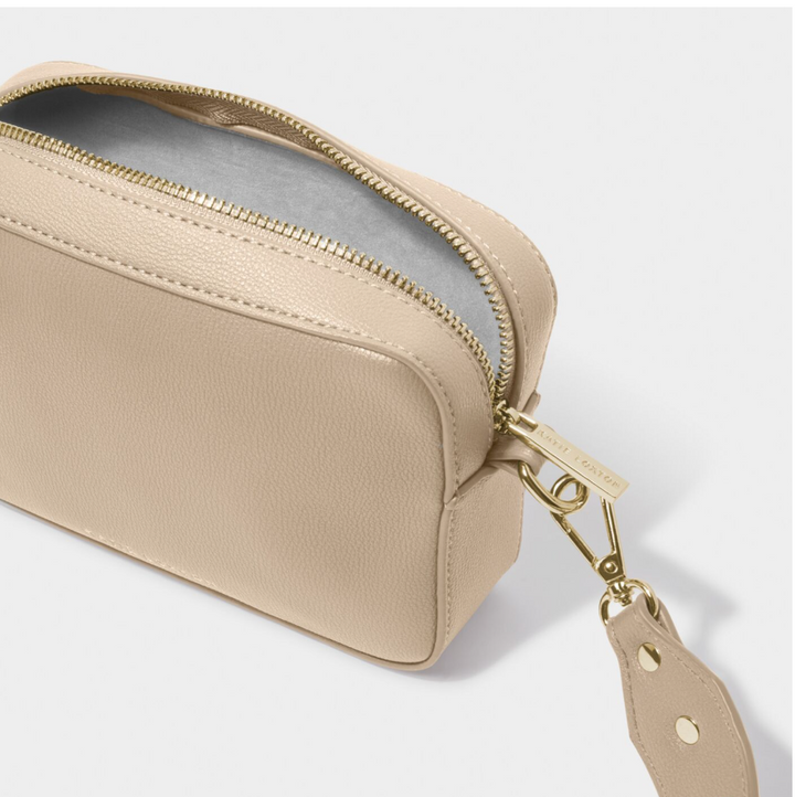 ZANA MINI CROSSBODY BAG | Light Taupe |