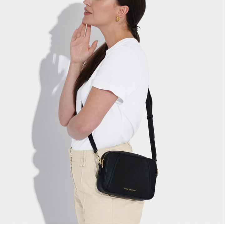 HANA CROSSBODY BAG | Black |
