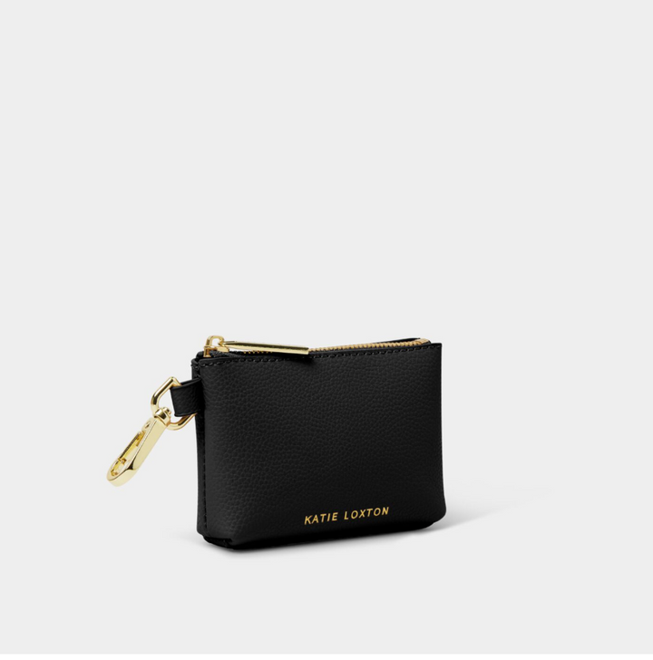 EVIE CLIP ON COIN PURSE | Black |