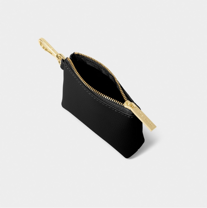 EVIE CLIP ON COIN PURSE | Black |