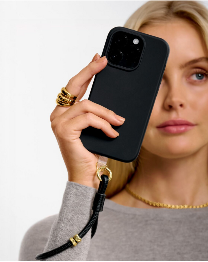 PHONE WRISTLET STRAP| Black |