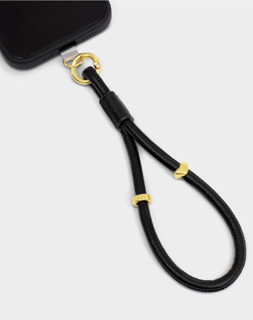 PHONE WRISTLET STRAP| Black |